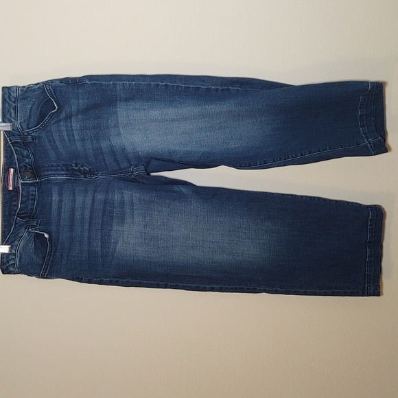 Tommy Hilfiger Women's Wide Leg Crop Jeans - Picture 1 of 11